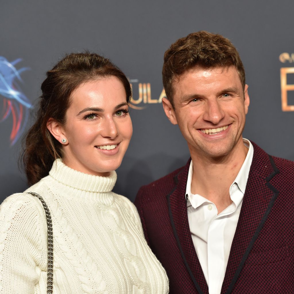 Lisa Müller und Thomas Müller auf der "Equila"-Premiere in München