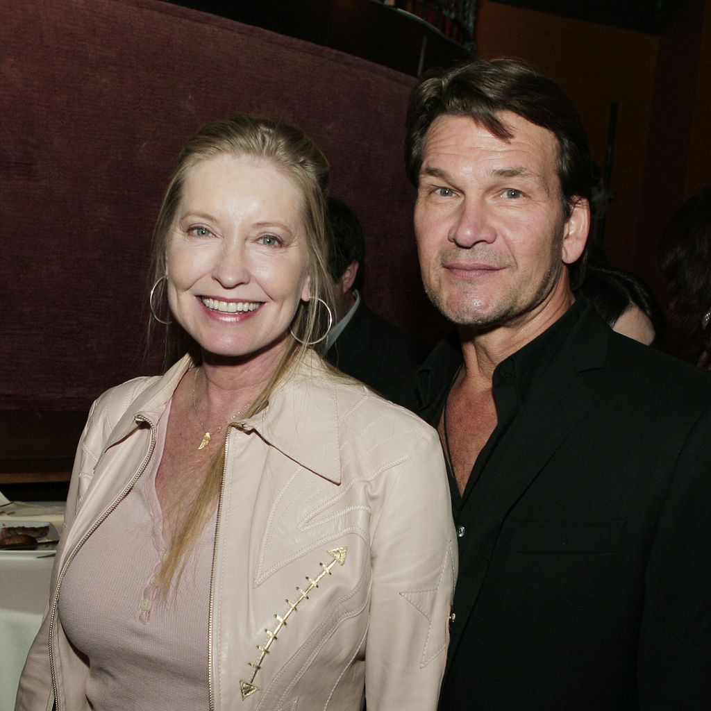 Lisa Niemi und Patrick Swayze im Oktober 2007