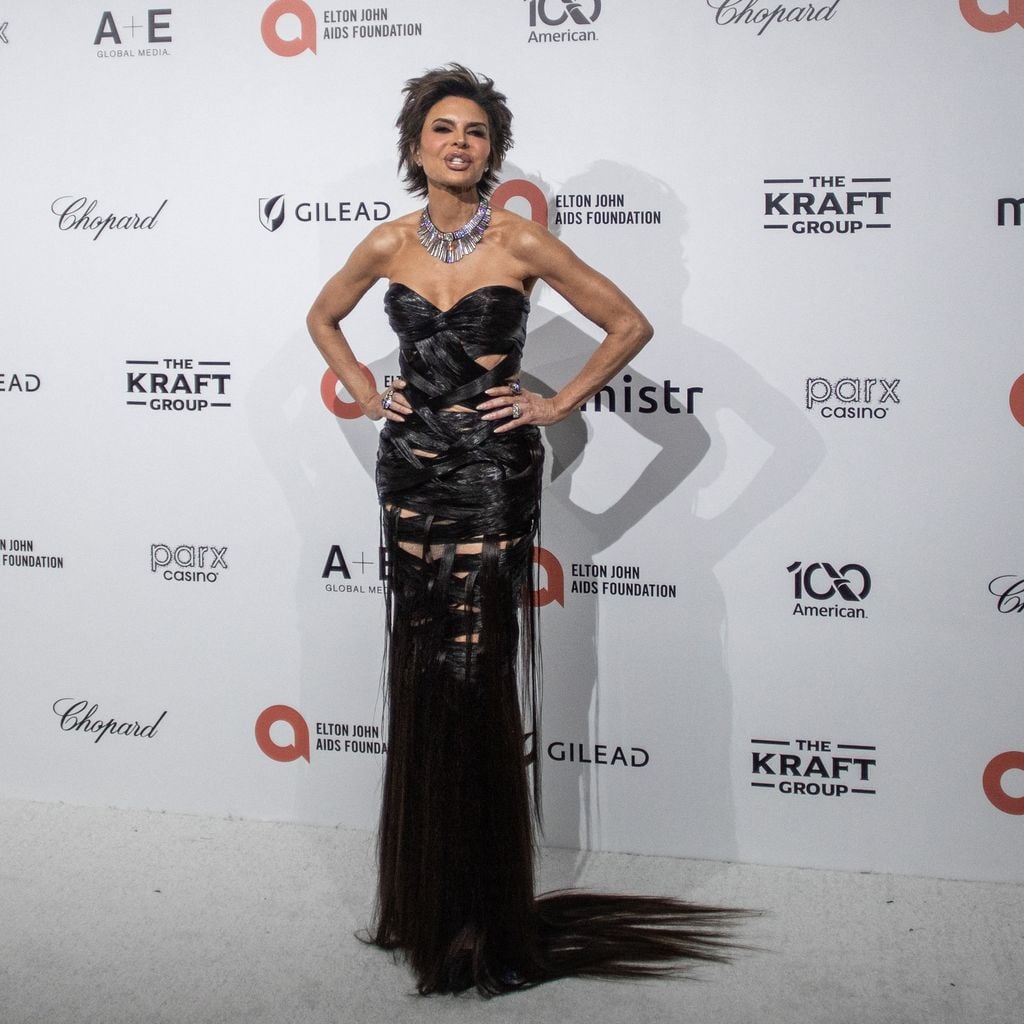 Bei der 34. Elton John AIDS-Stiftung Academy Awards Viewing Party in West Hollywood: Lisa Rinna am roten Teppich