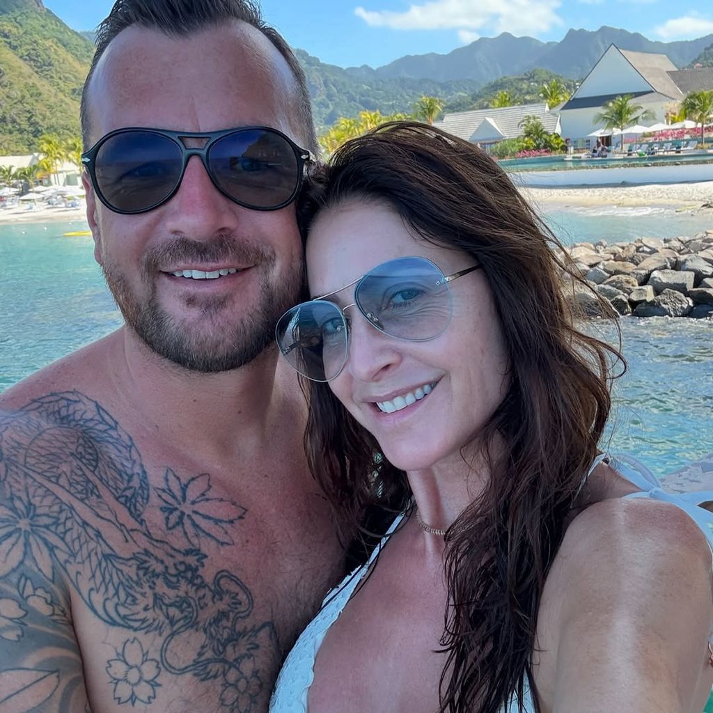 Lisa Snowdon und ihr Verlobter George Smart