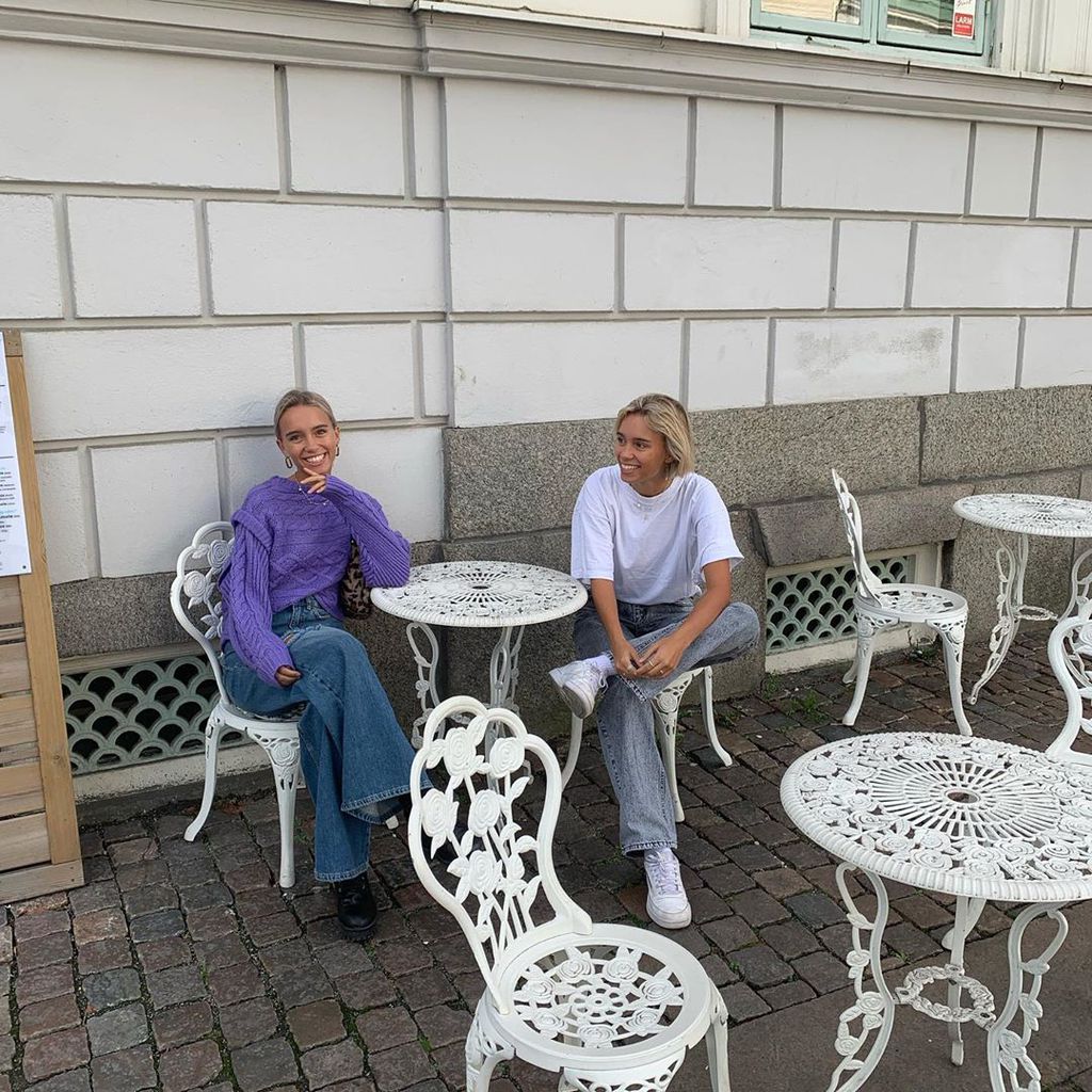 Lisa und Lena im Oktober 2020
