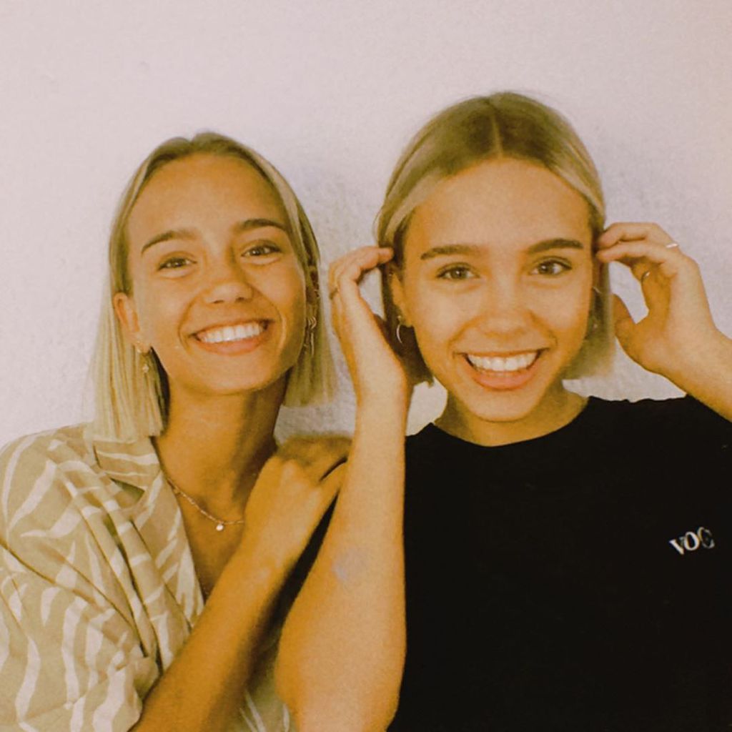 Lisa und Lena, Mai 2020