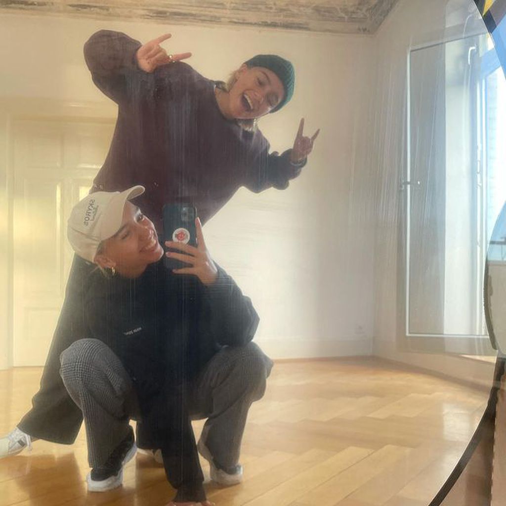 Lisa und Lena im Oktober 2021