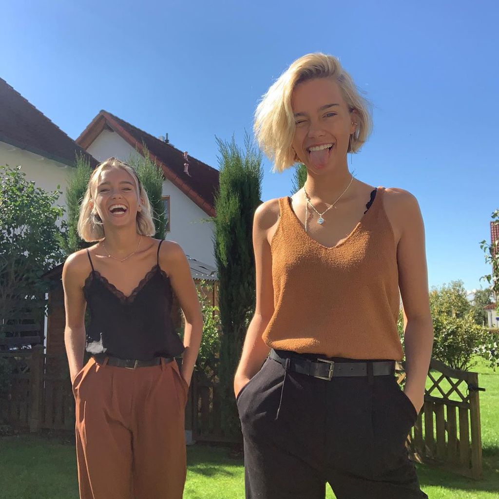 Lisa und Lena im Oktober 2020