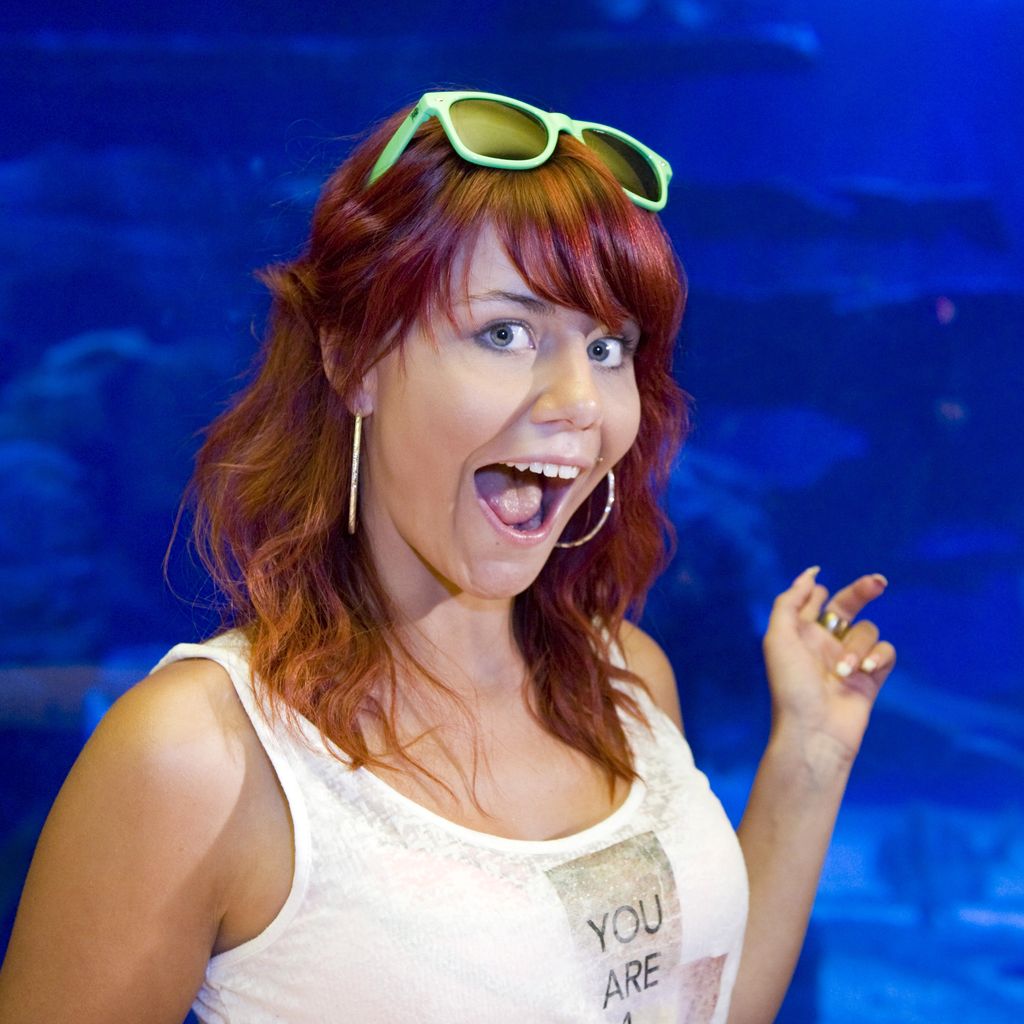Lisa Wohlgemuth bei der Sea Life Aktion 'Unter Wasser unterm Hammer' in Berlin, 2013
