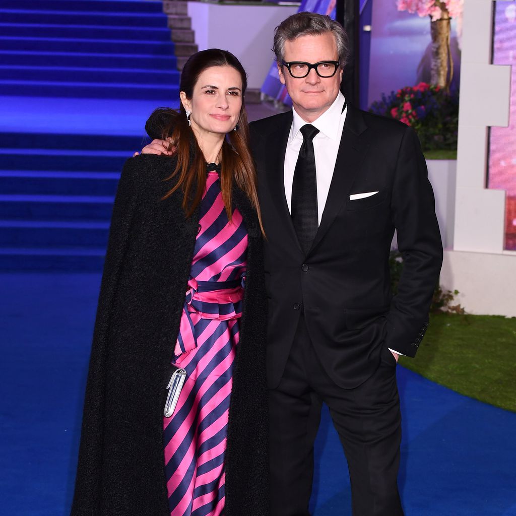Livia Giuggioli und Colin Firth bei der Europapremiere von "Mary Poppins' Rückkehr"