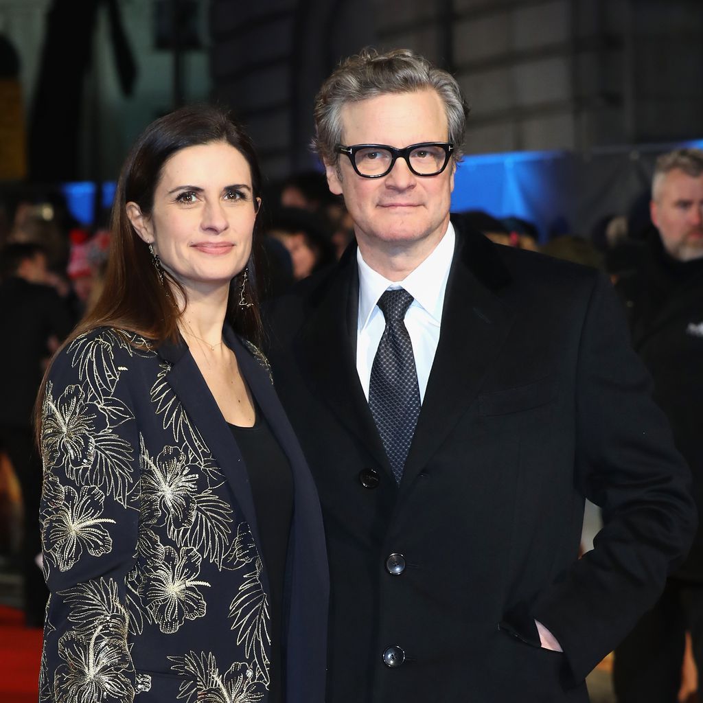 Livia und Colin Firth im Februar 2018
