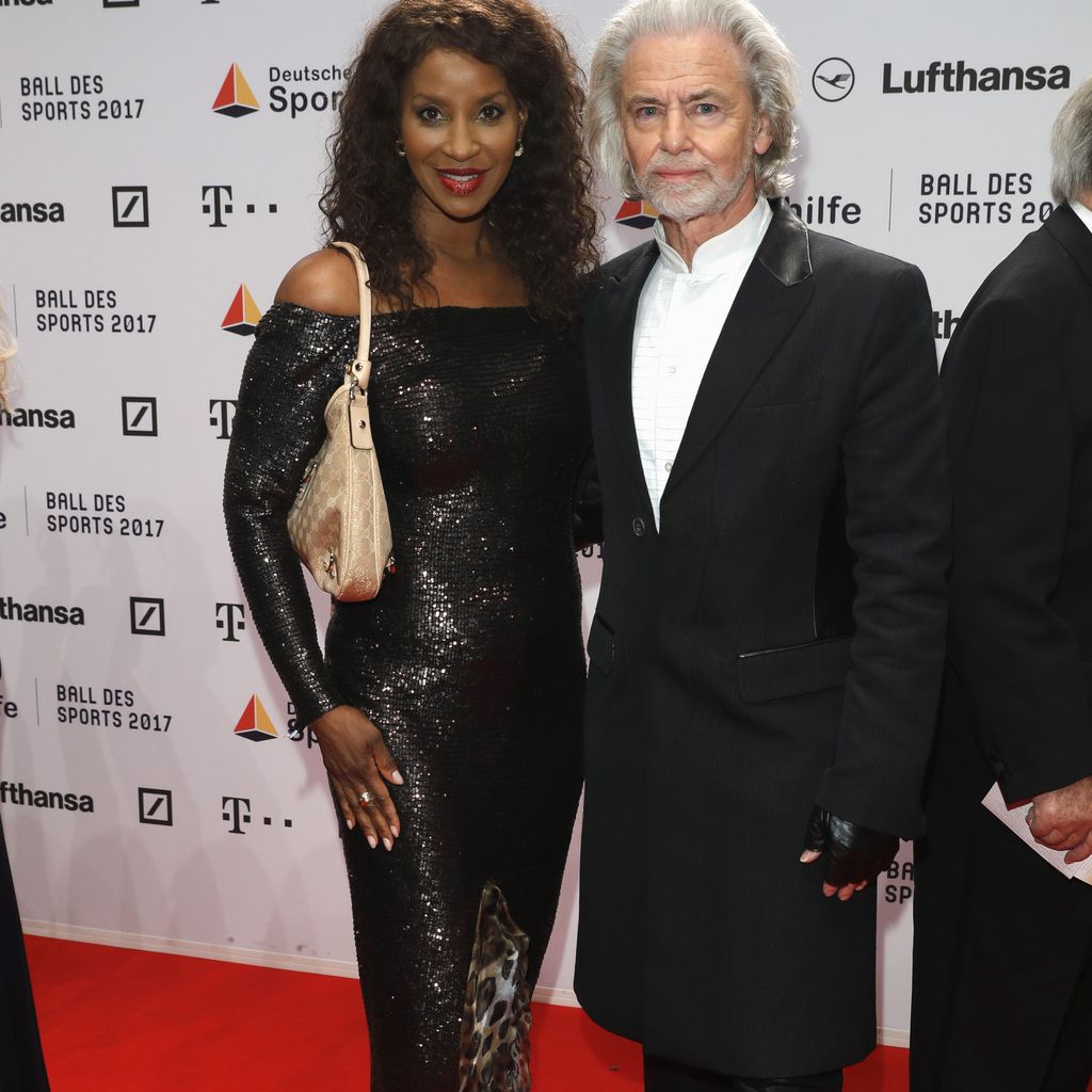 Liz Baffoe und Hermann Bühlbecker beim Ball des Sports im Februar 2017