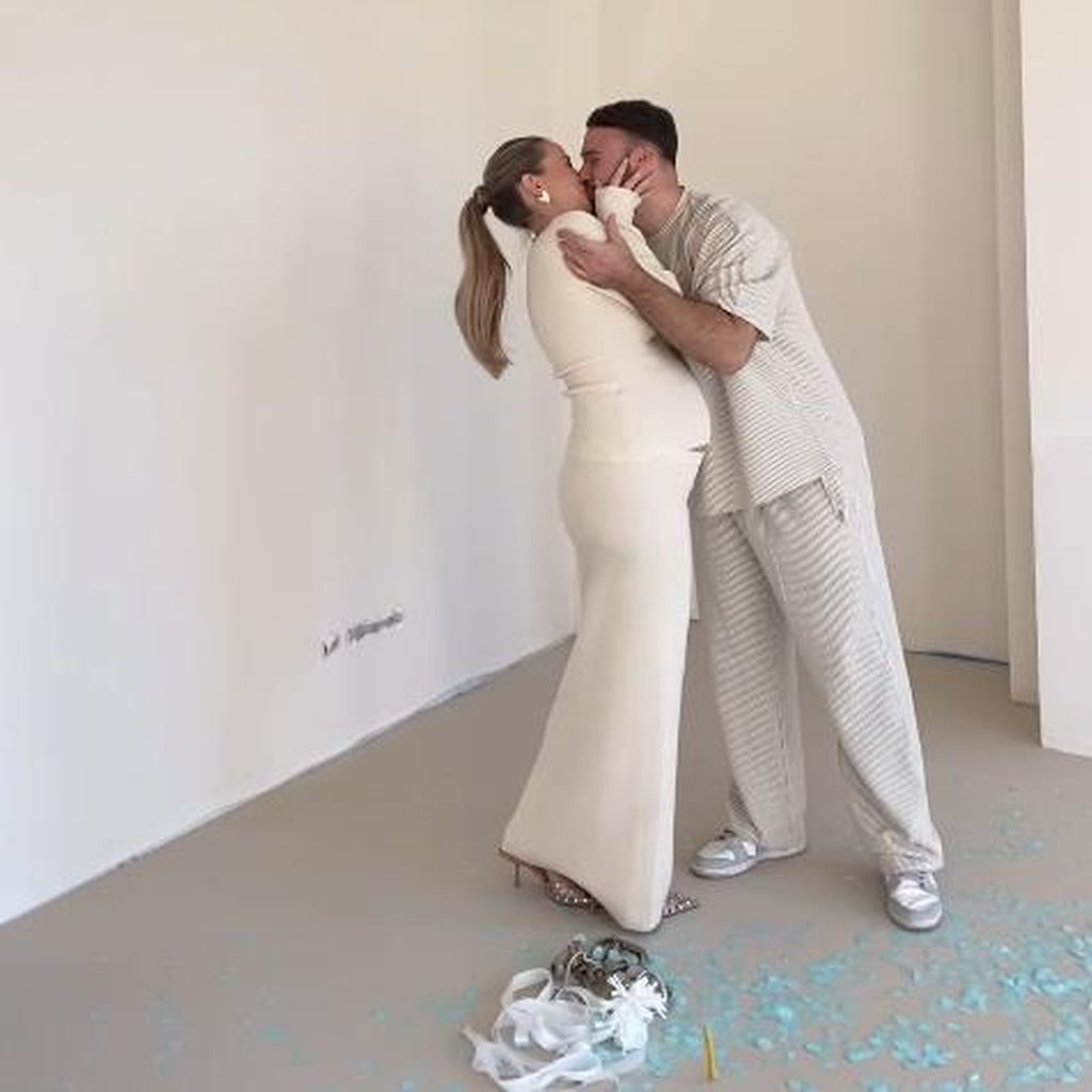 Liz Kaeber und ihr Partner Nick Maerker, November 2024