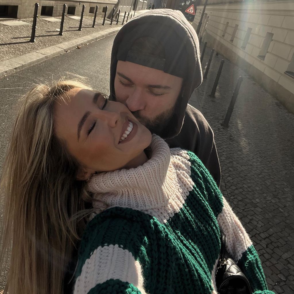 Liz Kaeber mit Ehemann Nick Maerker, November 2022