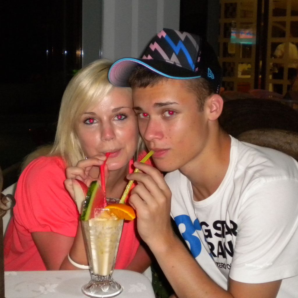 Liz Kaeber und Nick Maerker in ihrer Jugend