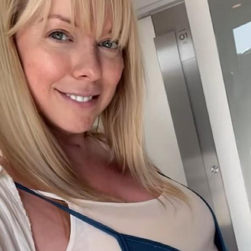Liz McClarnon mit Babybauch, Juli 2025