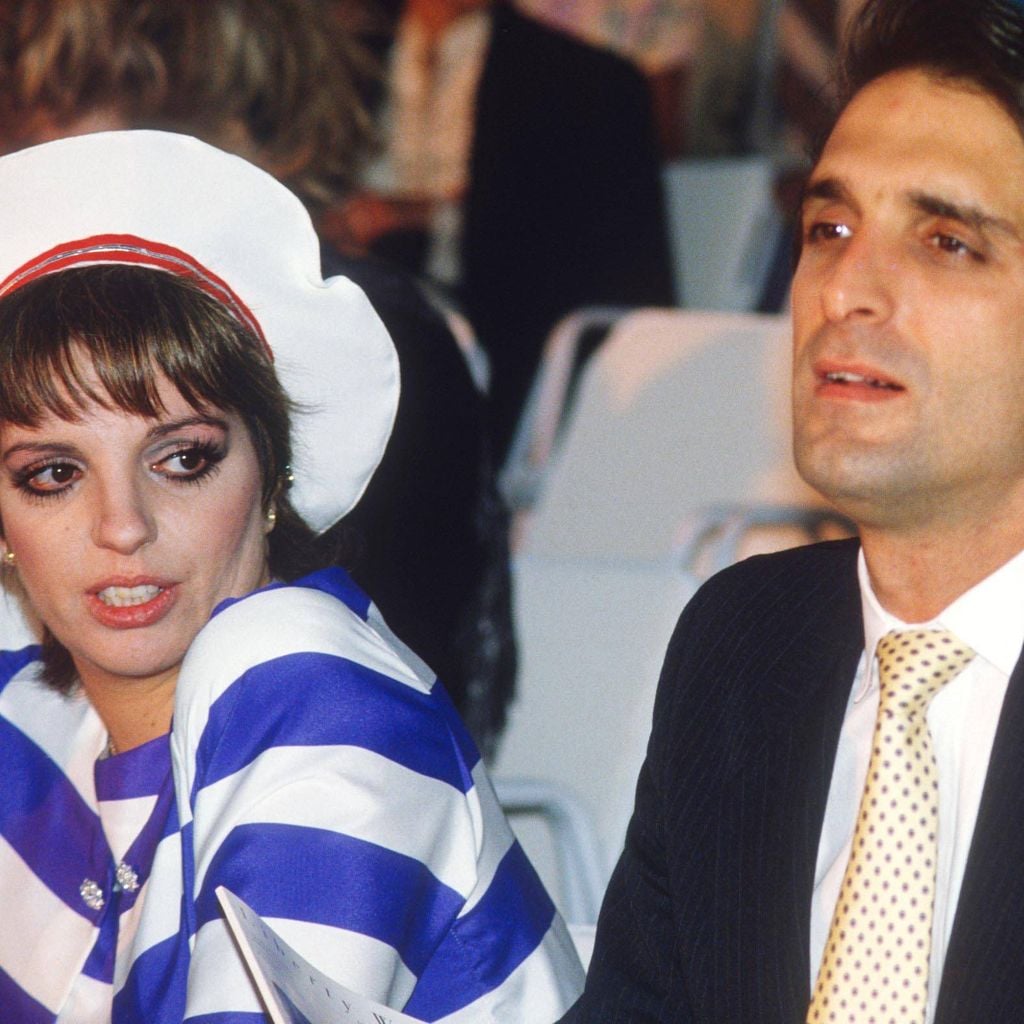 Liza Minnelli mit Mark Gero im Jahr 1986