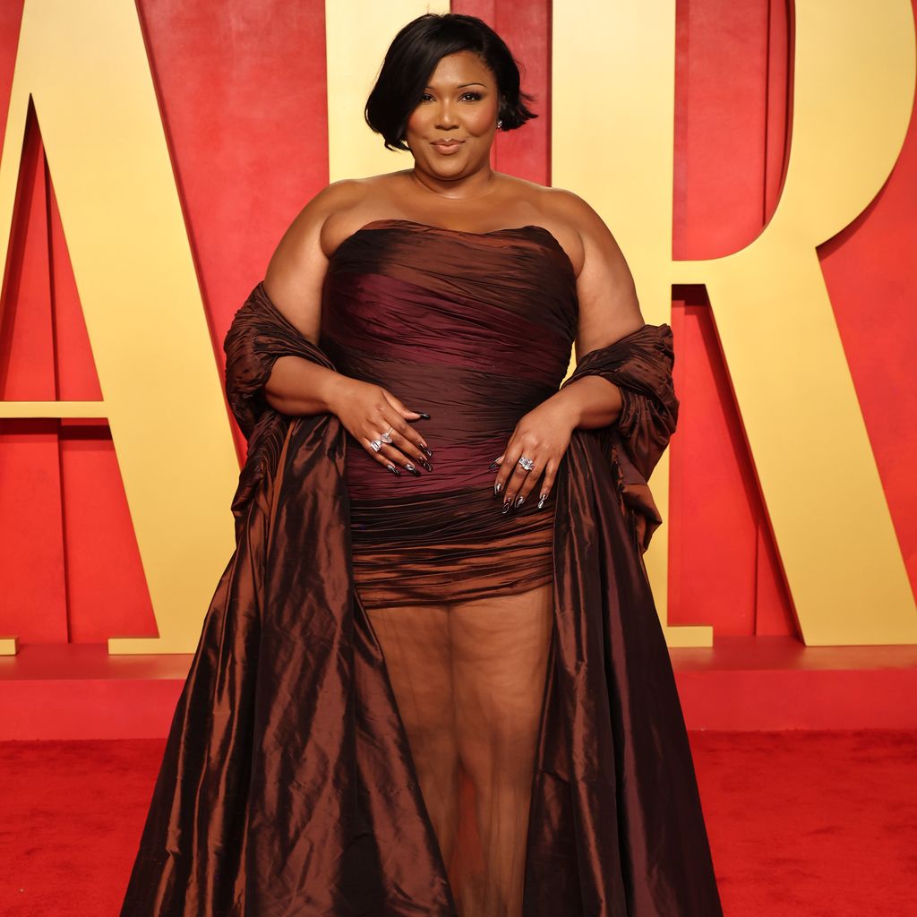Lizzo bei der Vanity Fair Oscar Party im März 2024