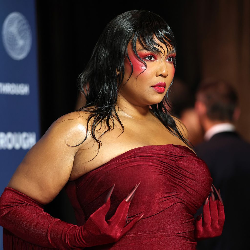 Sängerin Lizzo bei der 11. Breakthrough Prize Ceremony in Santa Monica, April 2025.