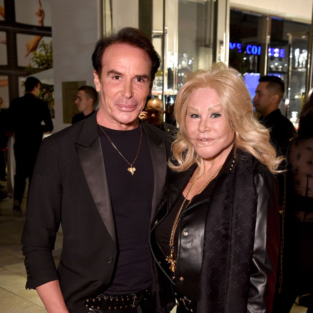 Lloyd Klein und Jocelyn Wildenstein, Dezember 2019 in Miami