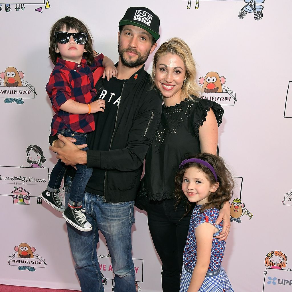 Logan Marshall-Green und Diane Gaeta mit ihren Kindern Tennessee und Culla Mae