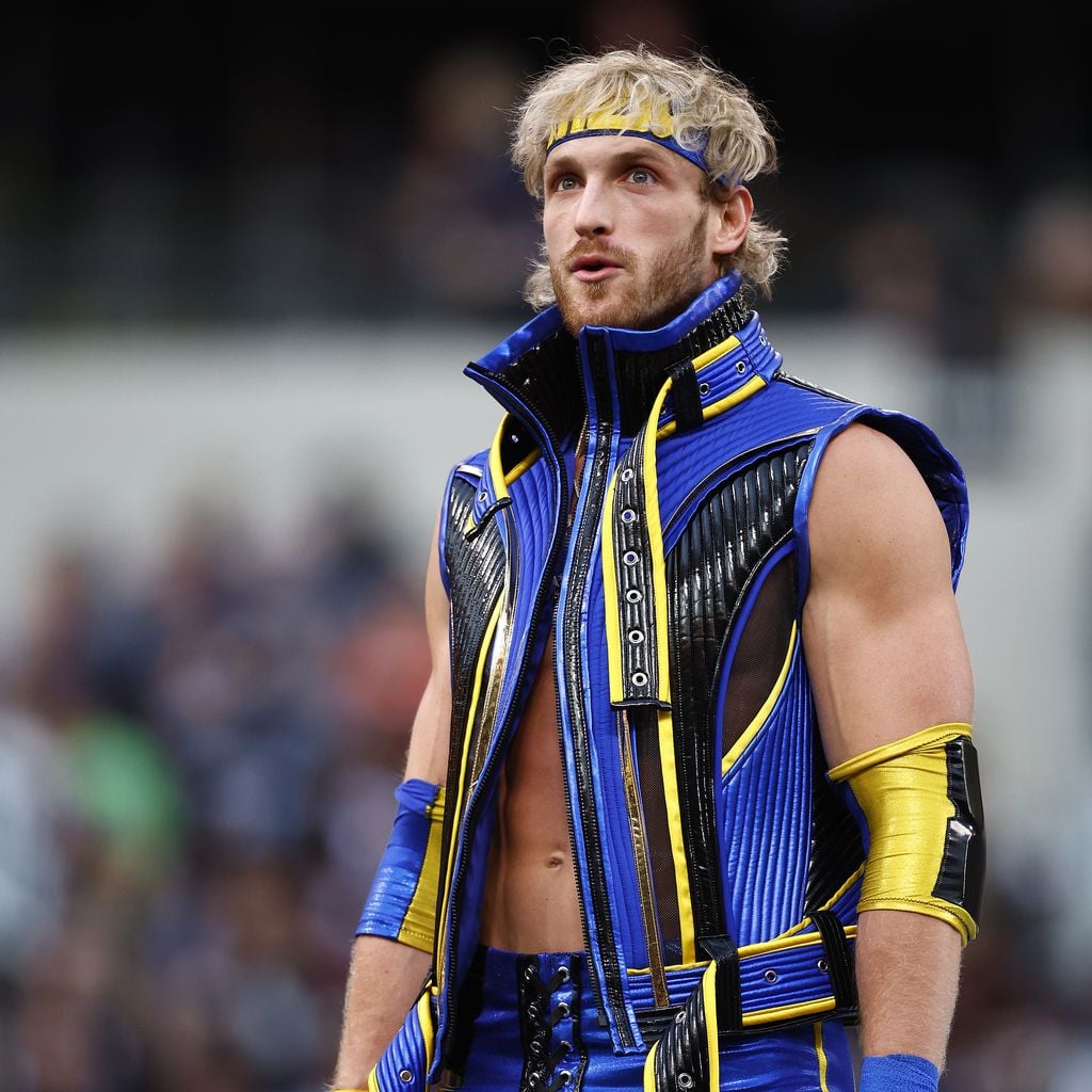 Logan Paul beim einem Wrestling-Event, 2023