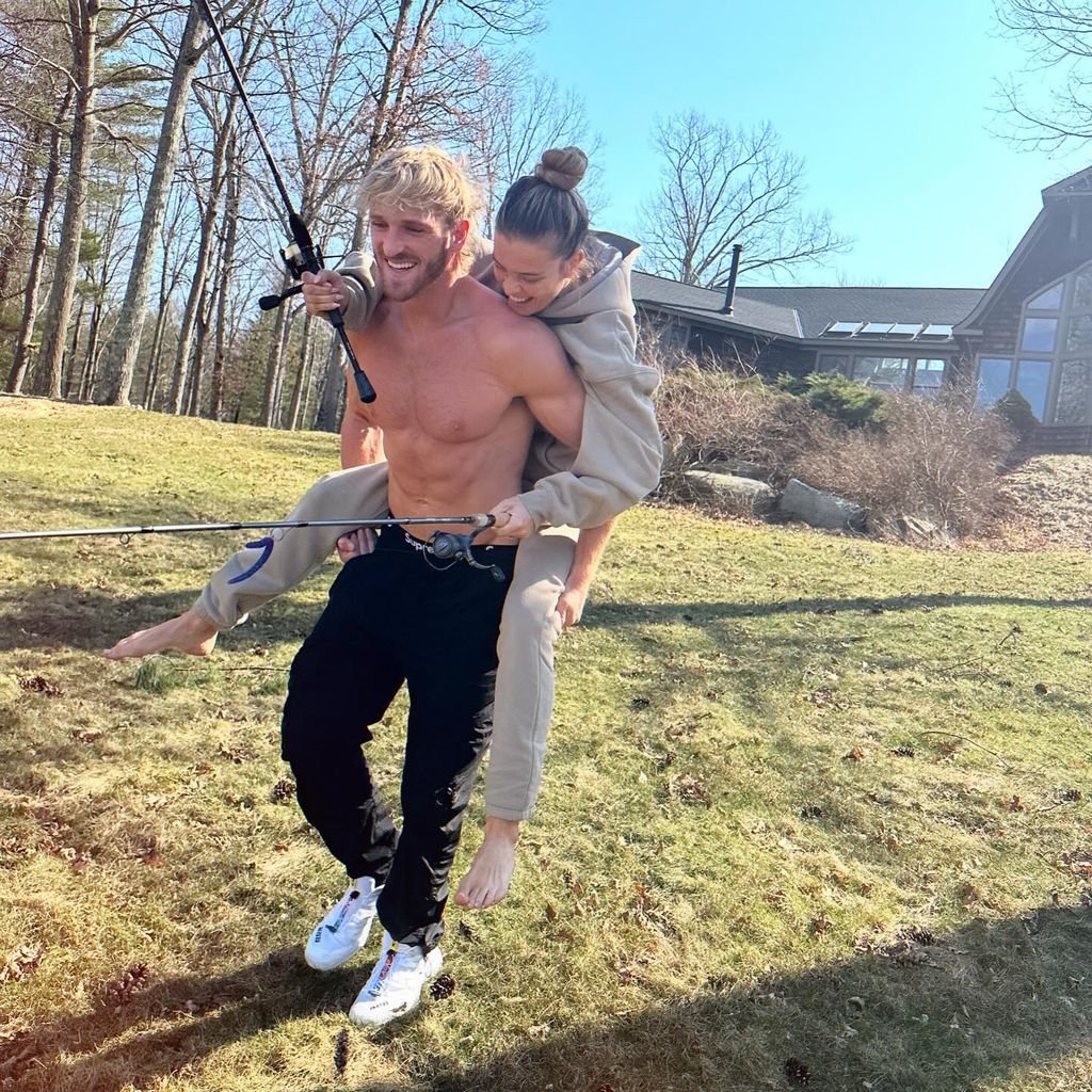 Logan Paul und Nina Agdal