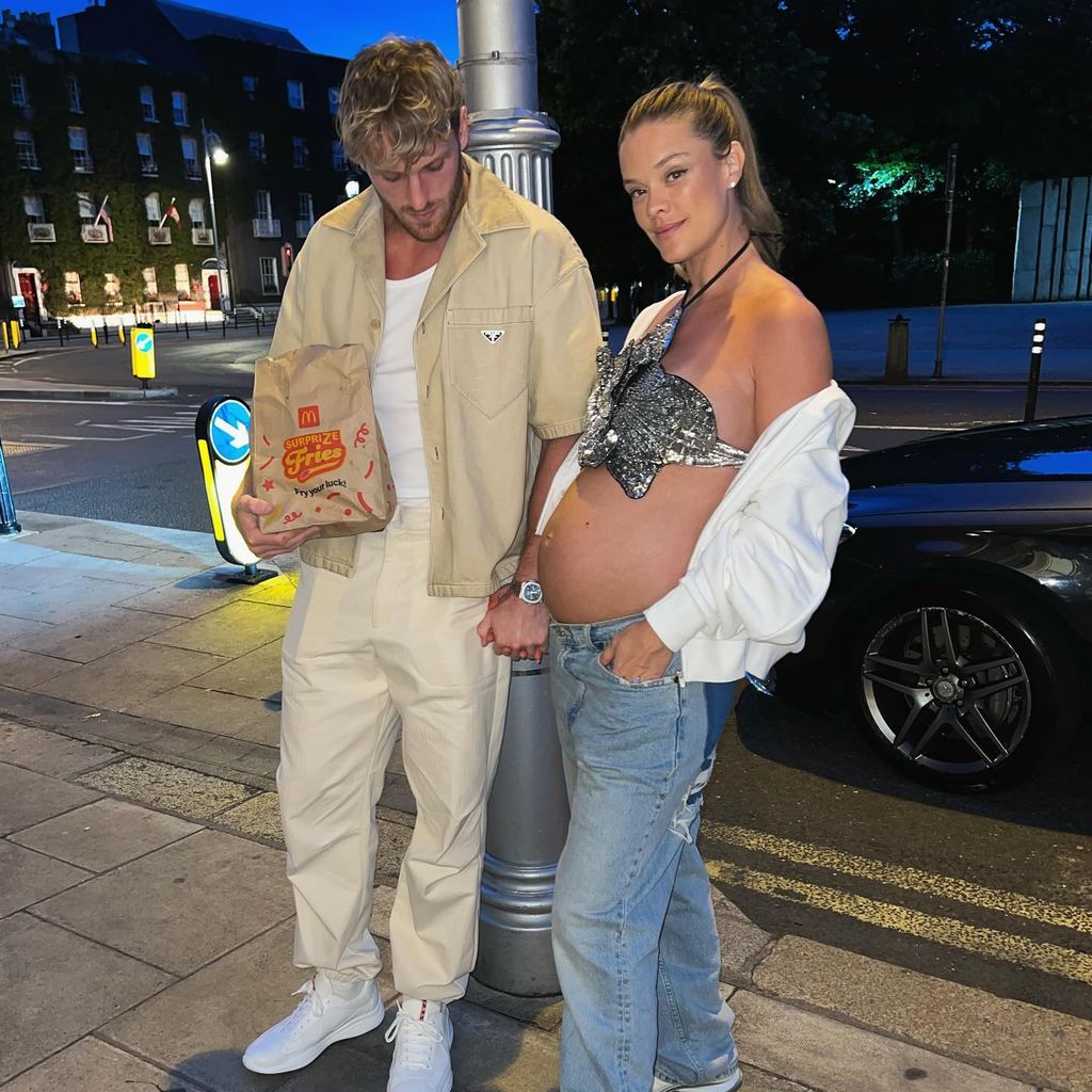 Logan Paul und Nina Agdal im Juli 2024