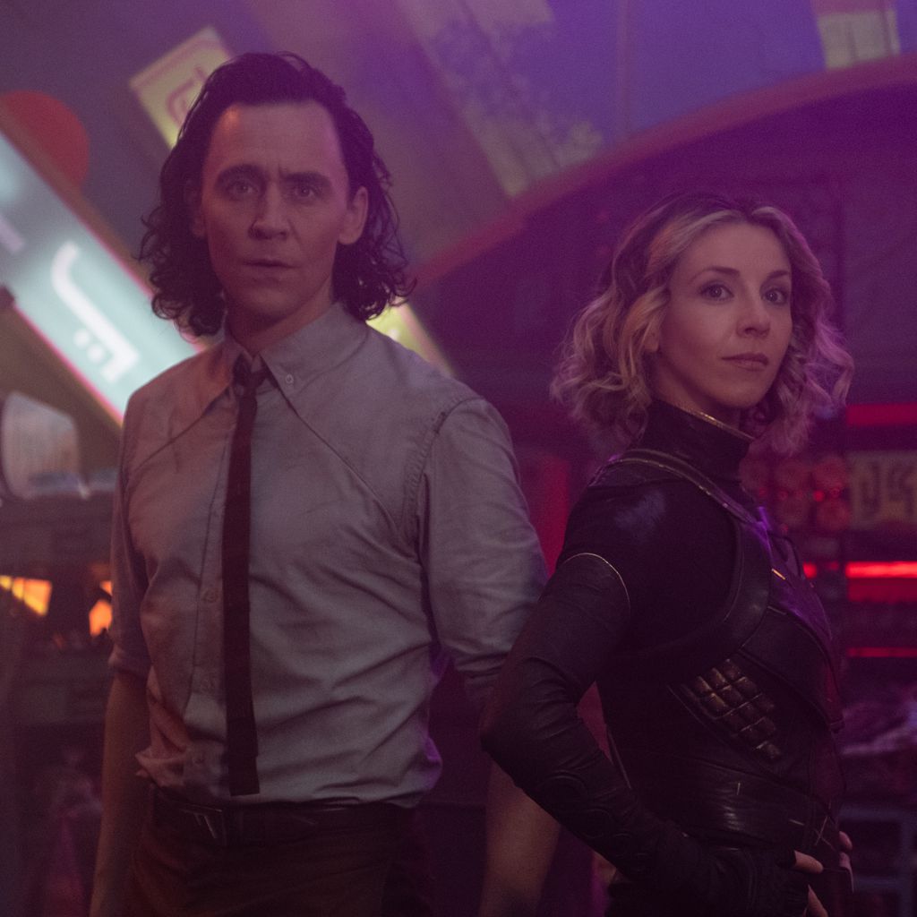 Loki (Tom Hiddleston) und Sylvie (Sophia Di Martino)