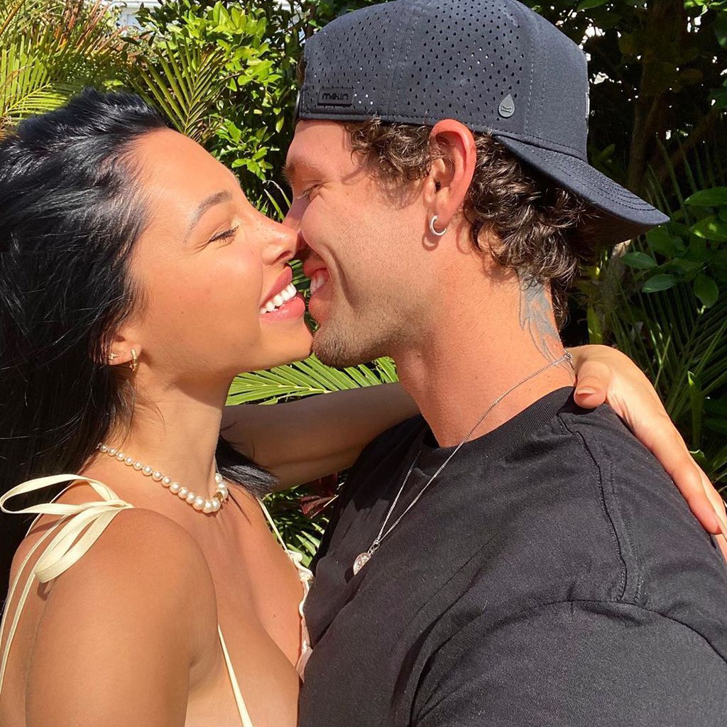 London Goheen und Reece Hawkins im August 2020