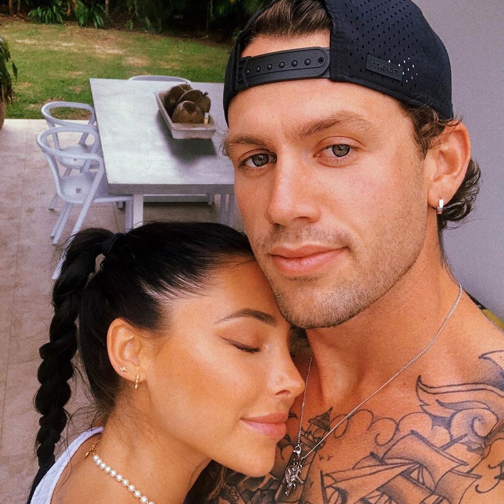 London Goheen und Reece Hawkins im September 2020
