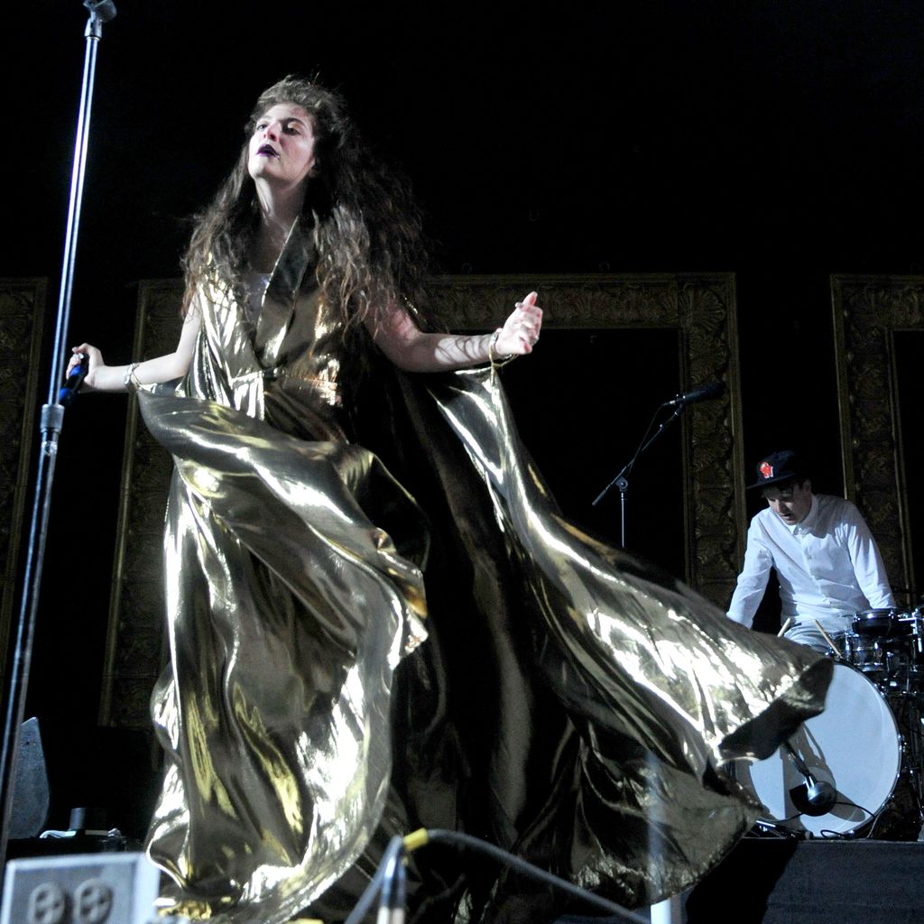 Lorde während Coachella 2014