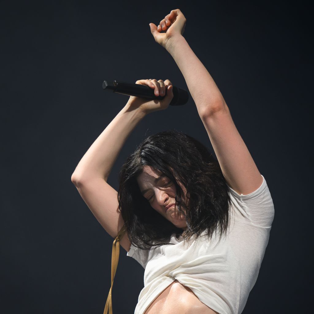 Lorde im Juni 2025 in England beim Glastonbury Festival