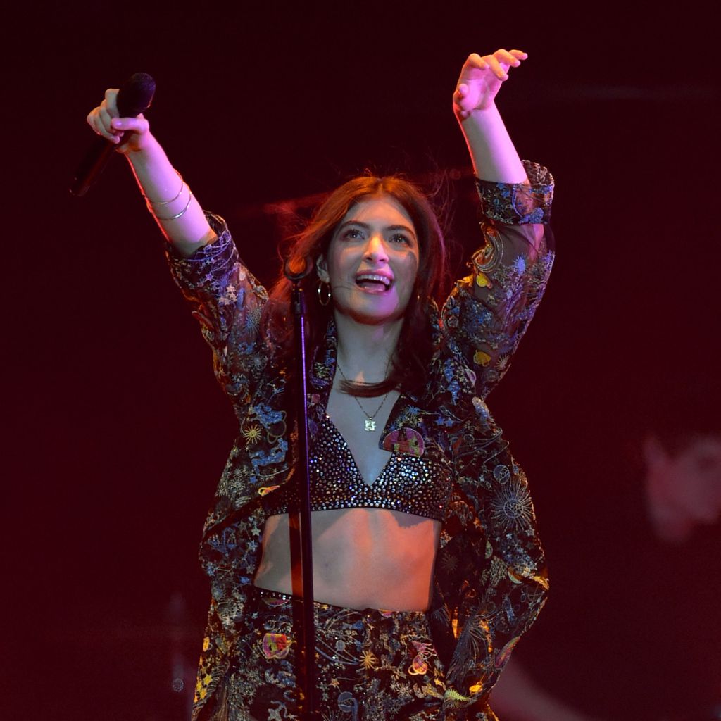 Musikerin Lorde bei einem Konzert in Los Angeles, 2018