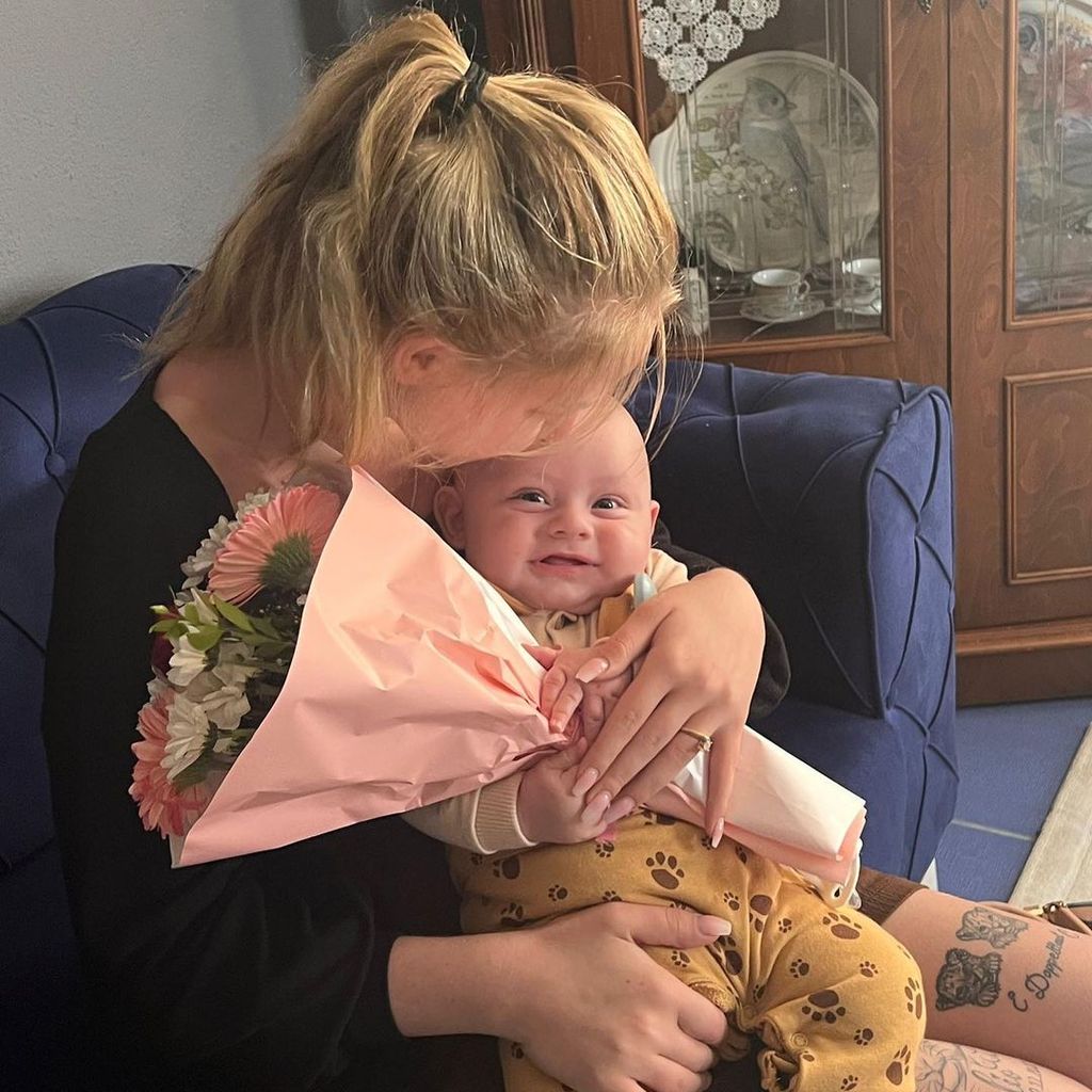 Loredana Wollny und ihr Sohn Aurelio, Mai 2023
