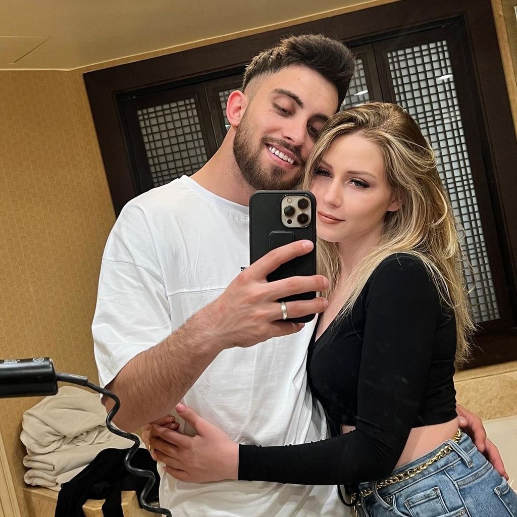 Loredana Wollny mit ihrem Freund Servet