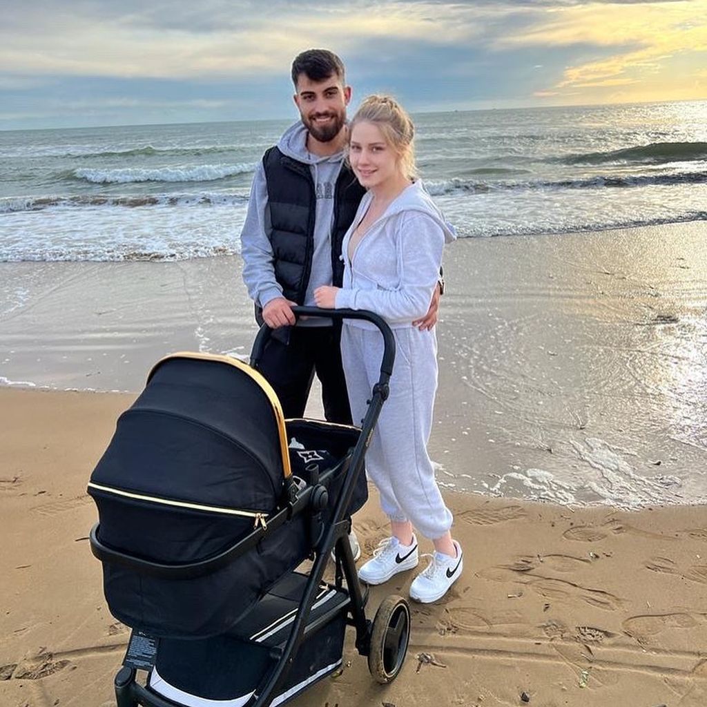 Loredana Wollny mit ihrem Freund, 2023
