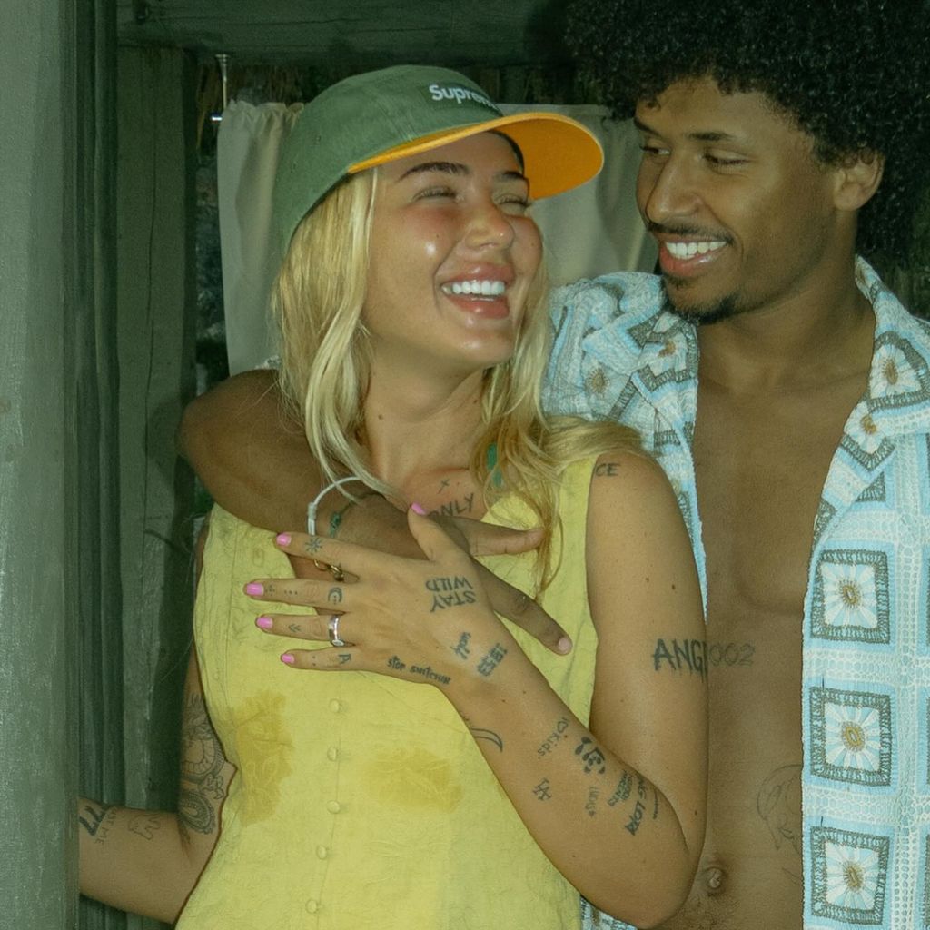 Loredana Zefi und Karim Adeyemi im Juni 2024