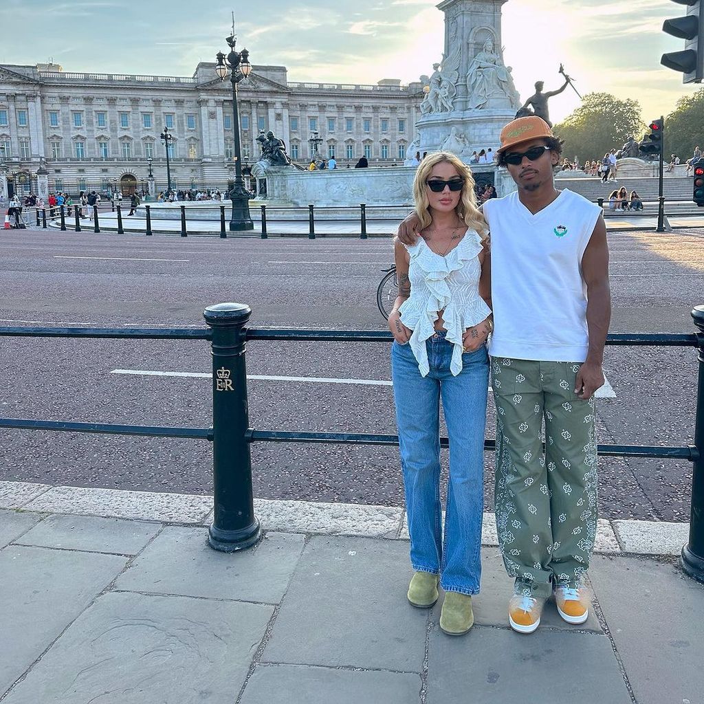 Loredana und Karim Adeyemi im September 2023