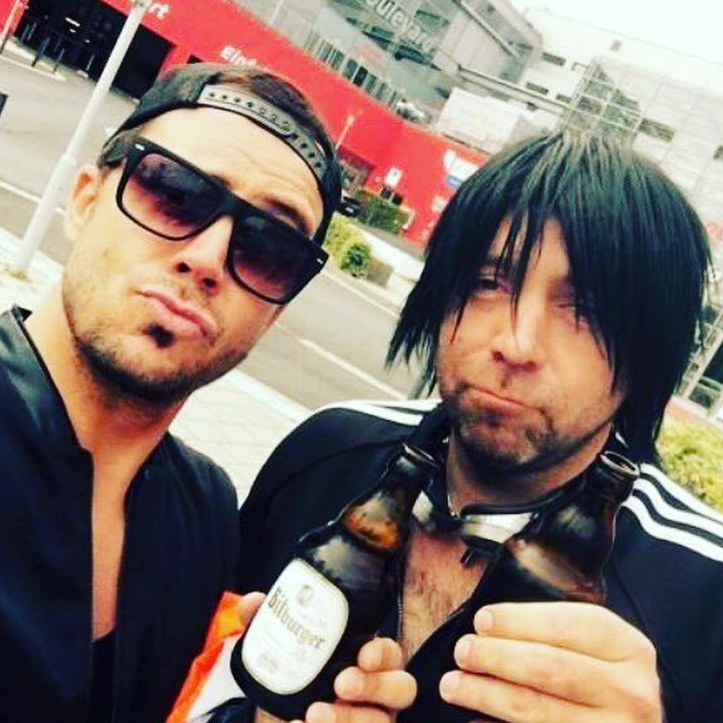Lorenz Büffel und Ikke Hüftgold im September 2018