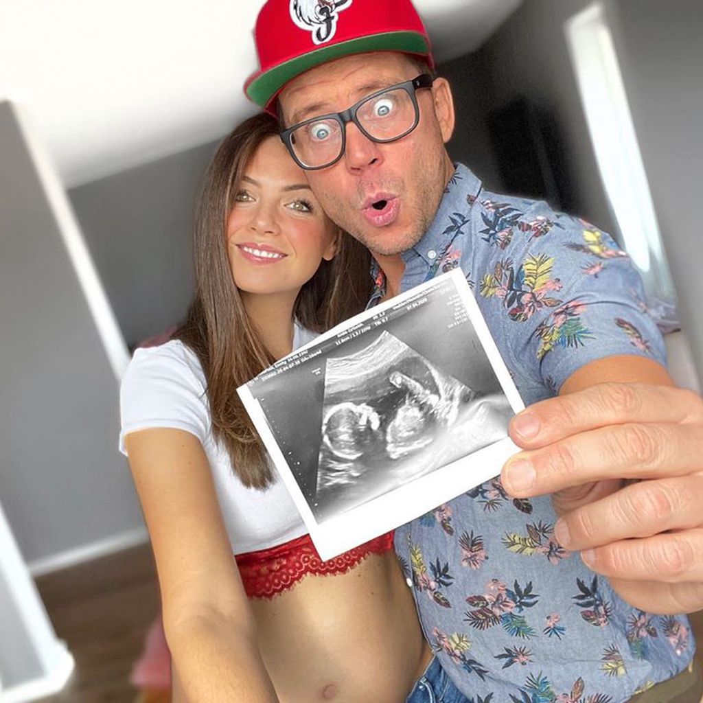 Lorenz Büffel mit seiner Freundin Emily, Mai 2020