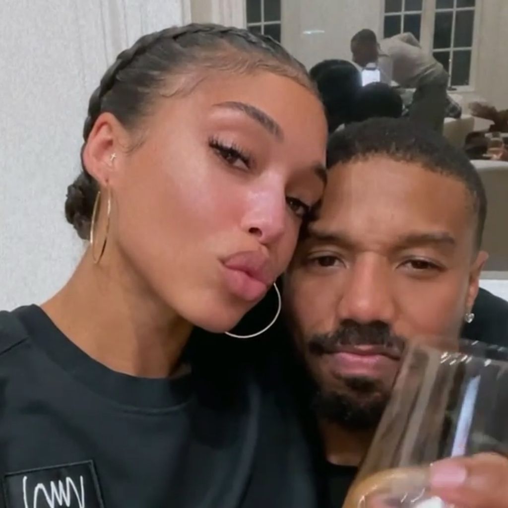 Lori Harvey und Michael B. Jordan im November 2021
