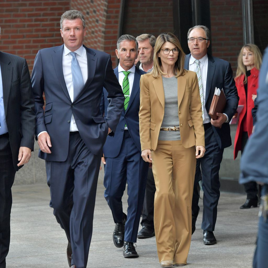 Lori Loughlin und ihr Mann Mossimo Giannulli im April 2019