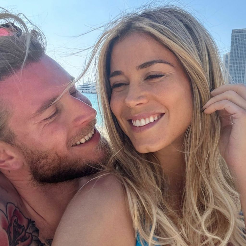 Loris Karius mit seiner Freundin Diletta Leotta
