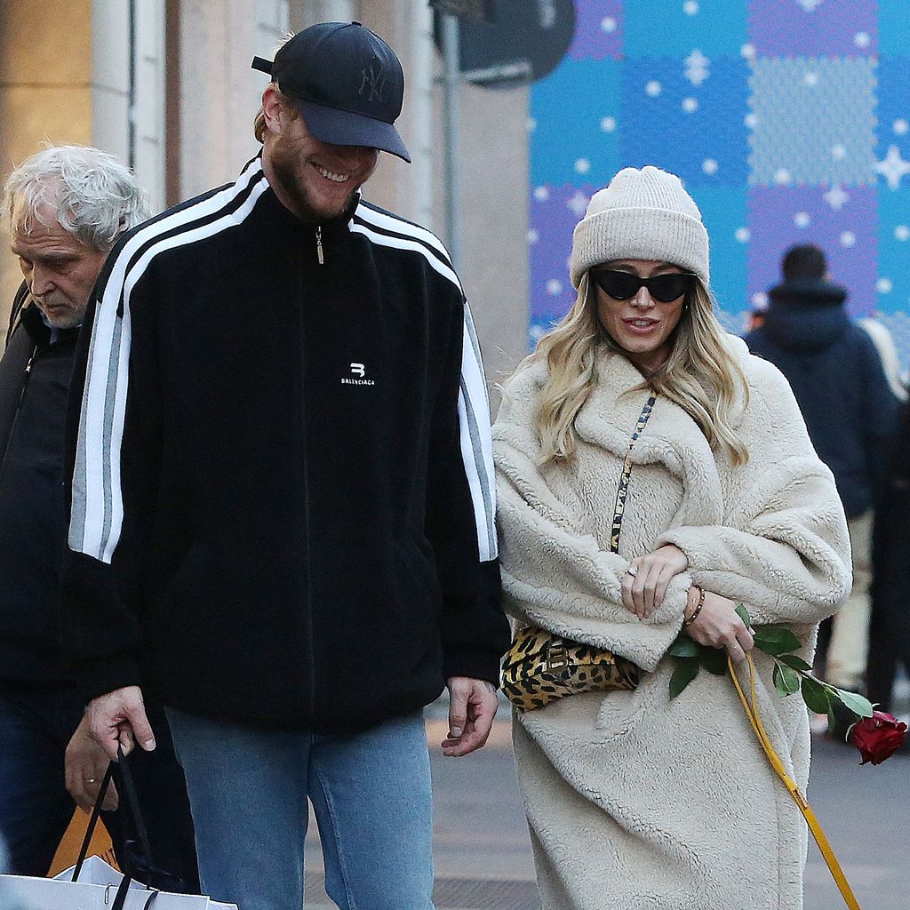 Loris Karius und Diletta Leotta
