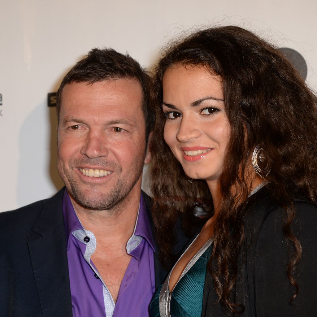 Lothar Matthäus und Anastasia Klimko