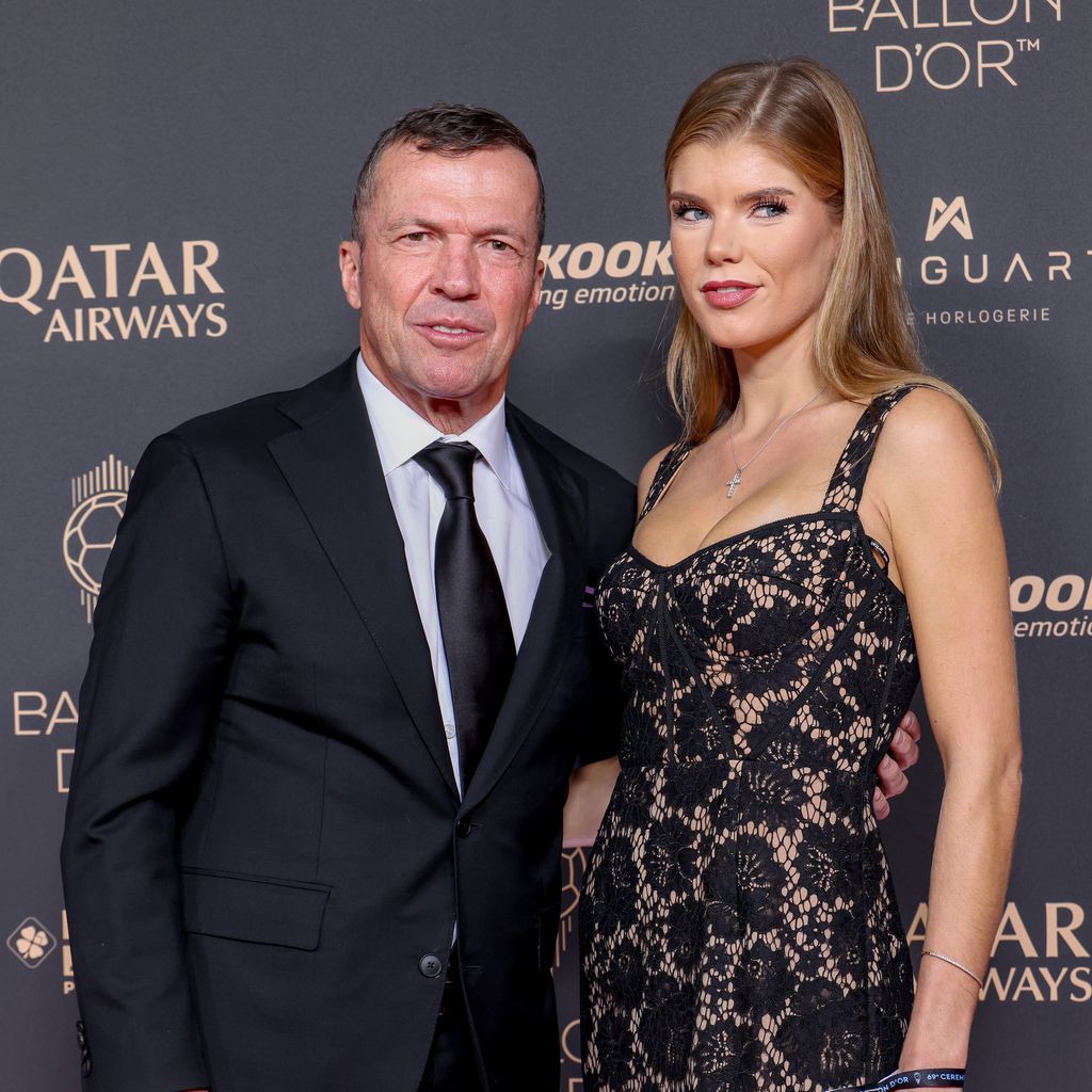 Lothar Matthäus mit Freundin Theresa Sommer, Ballon-d’Or-Gala in Paris, 2025