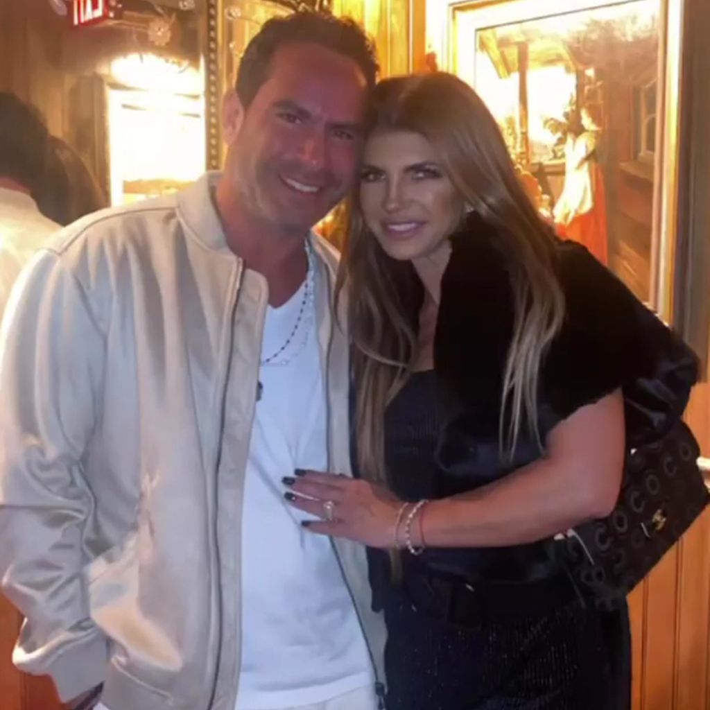 Louie Ruelas und Teresa Giudice im November 2021