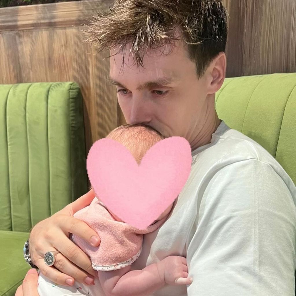 Louis Ducruet mit seiner Tochter Victoire, Oktober 2023