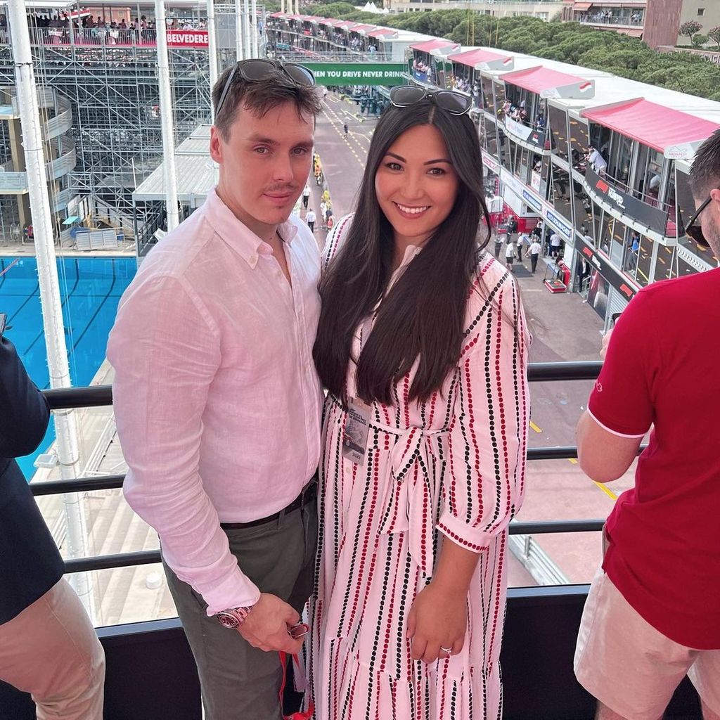 Louis Ducruet mit seiner Frau Marie Chevallier, Mai 2022