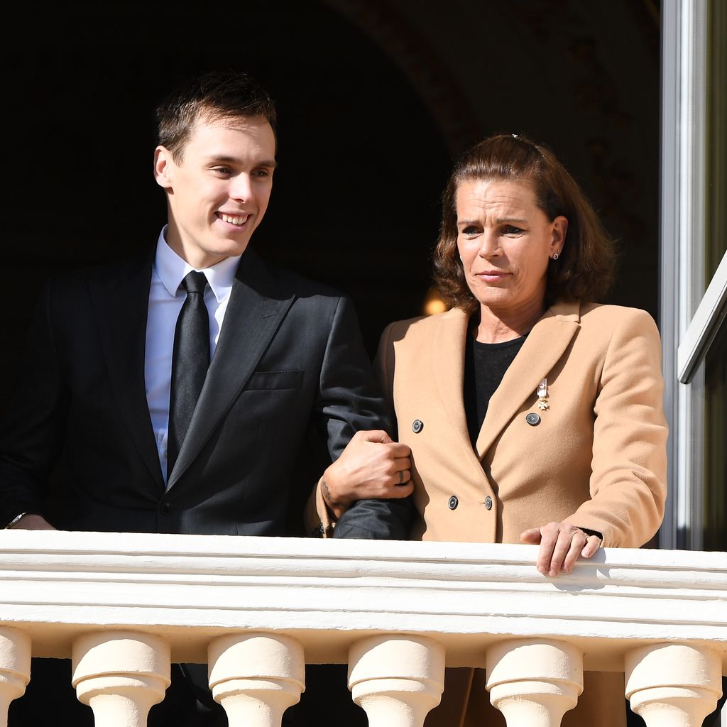 Louis Ducruet mit seiner Mutter Prinzessin Stéphanie