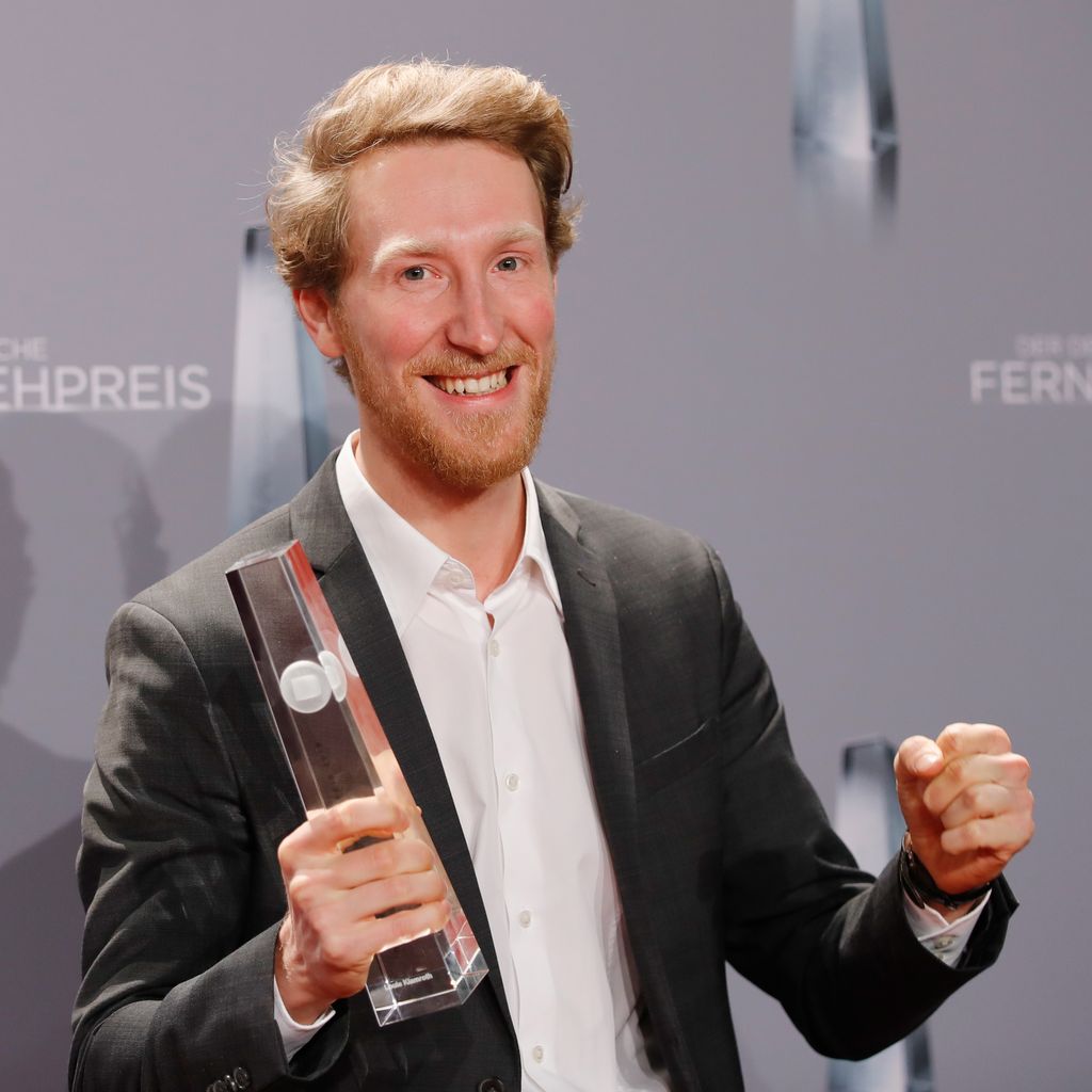 Louis Klamroth beim Deutschen Fernsehpreis 2018