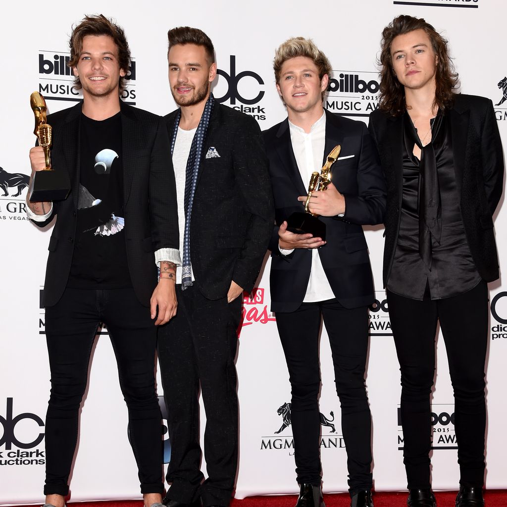 Louis Tomlinson, Liam Payne, Niall Horan und Harry Styles von One Direction