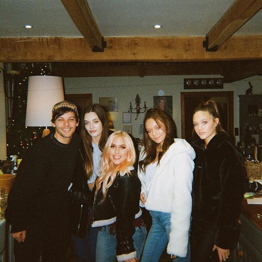 Louis, Félicité, Lottie, Phoebe und Daisy Tomlinson, Dezember 2018